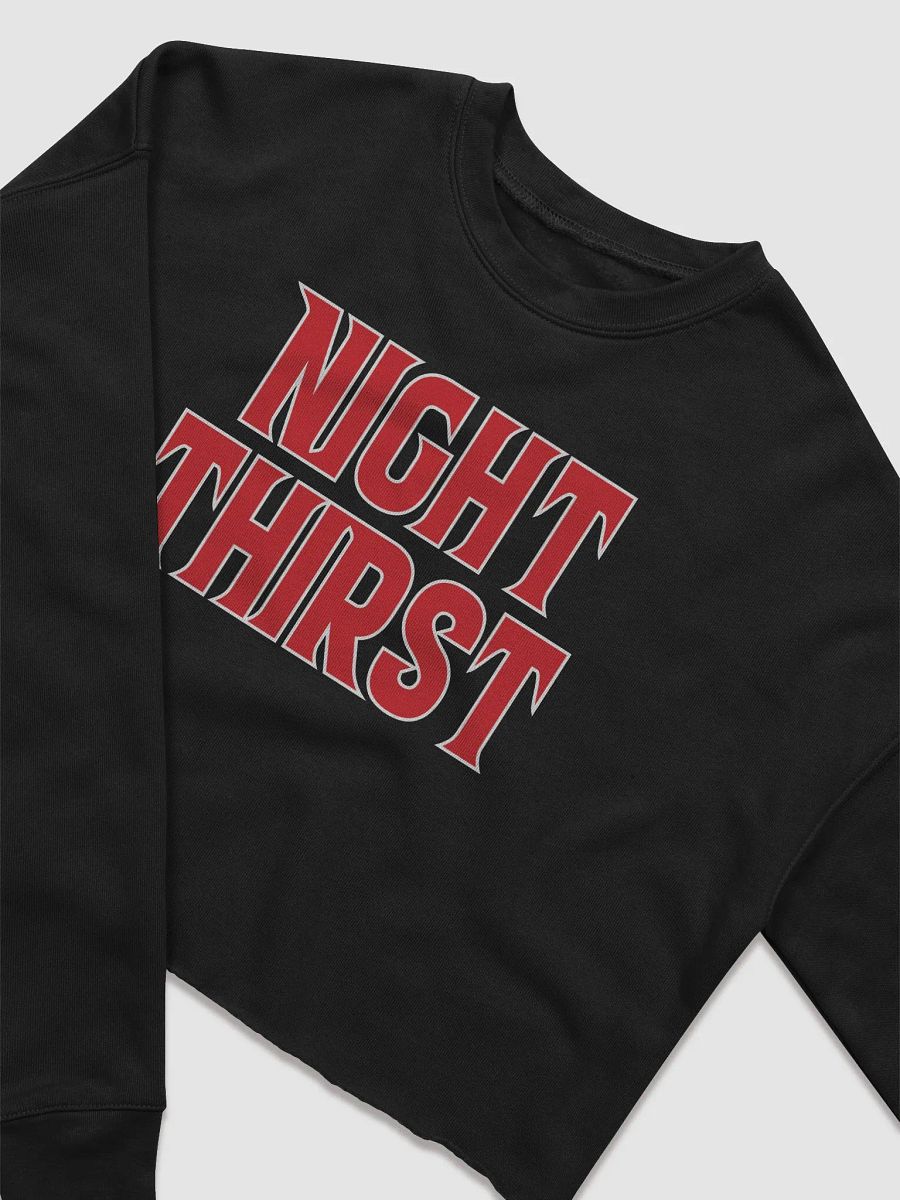 Night Thirst Cropped Sweatshirt product image (3)