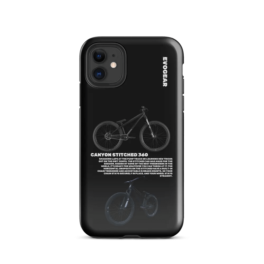 Black Stitched 360 iPhone Case product image (2)