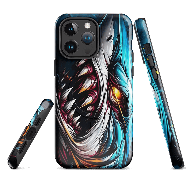 Vibrant Shark Bite iPhone® Tough Case product image (2)