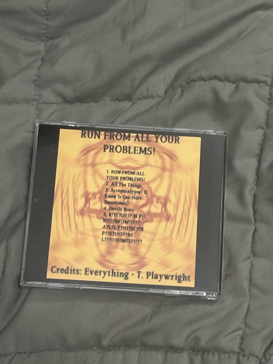 RUN FROM ALL YOUR PROBLEMS! CD product image (3)