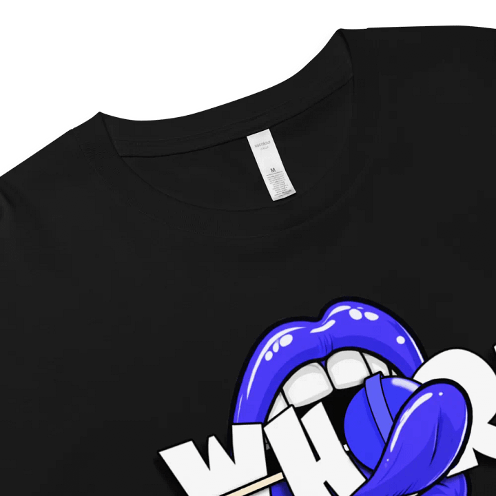 WHxRE BLUE LIPS CROPTOP product image (2)