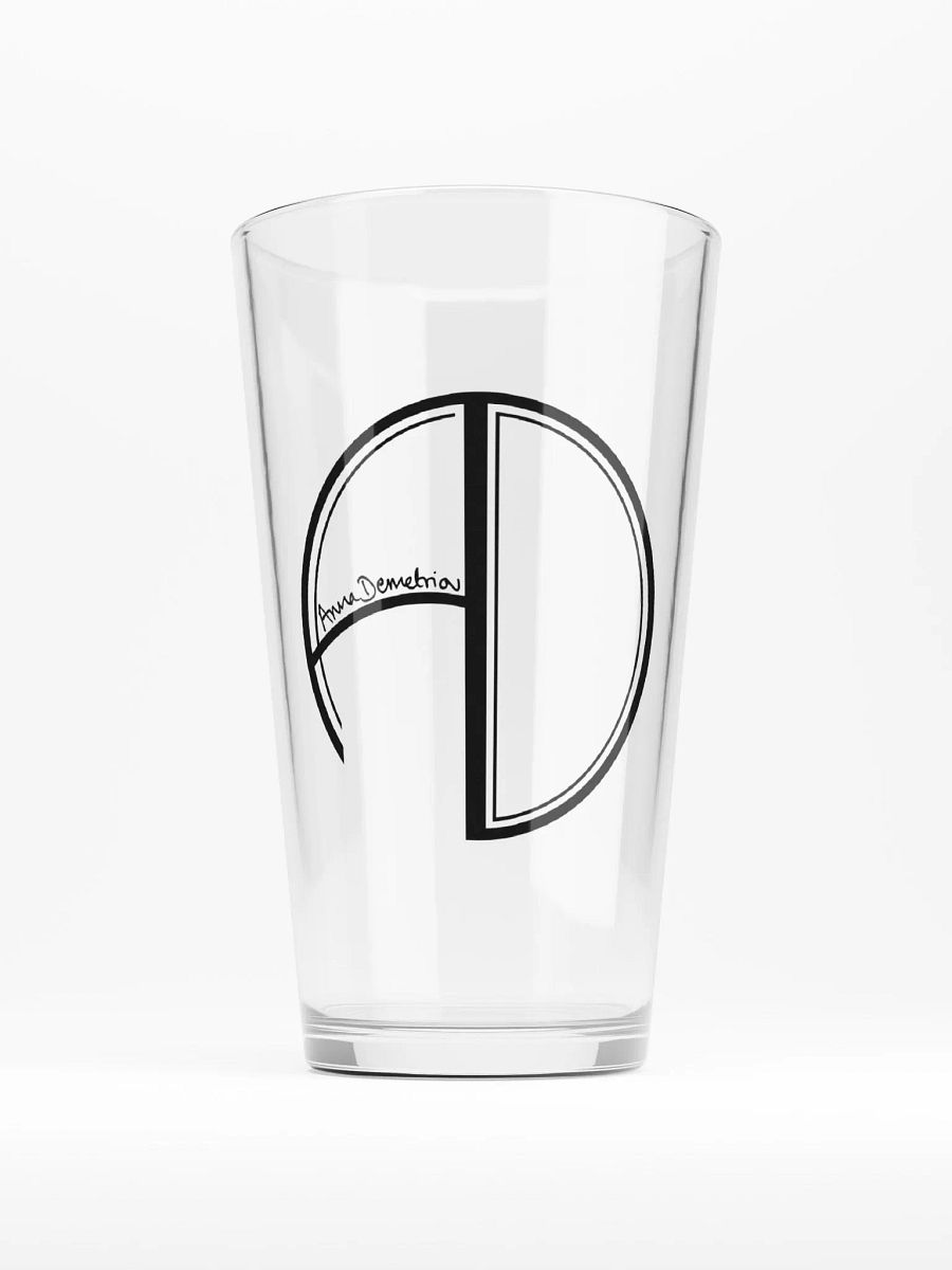Logo Pint Glass (Black) product image (2)