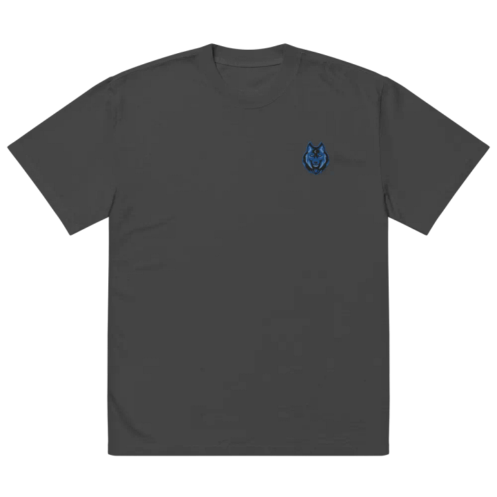 Sleek Wolf Graphic Oversized Tee product image (2)