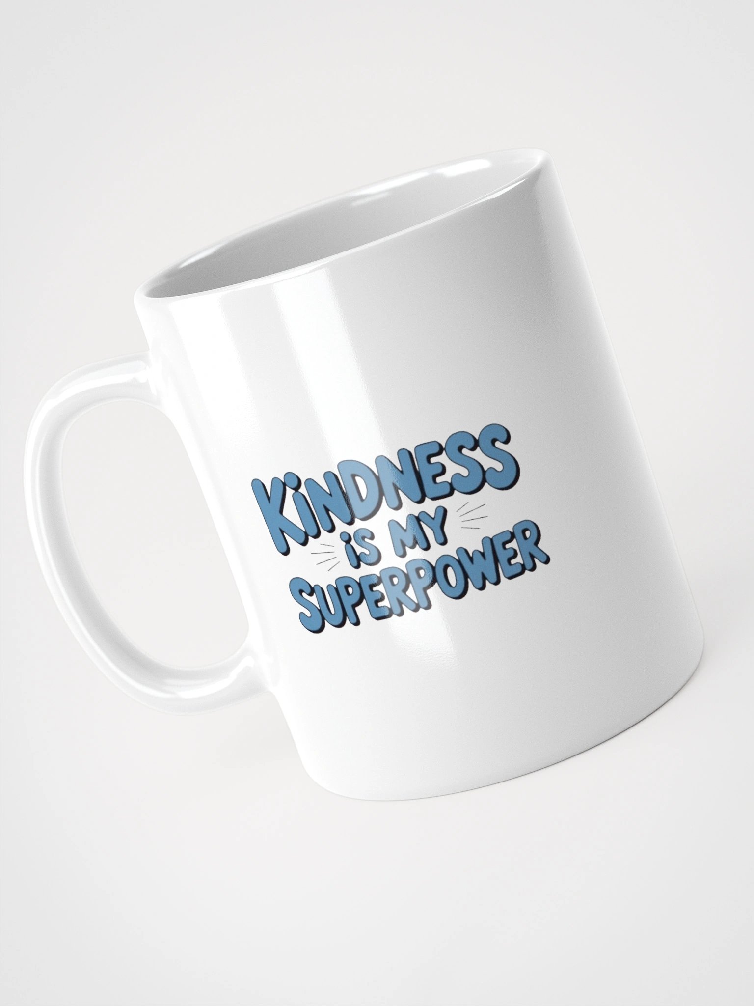 Kindness is My Superpower White Mug product image (2)