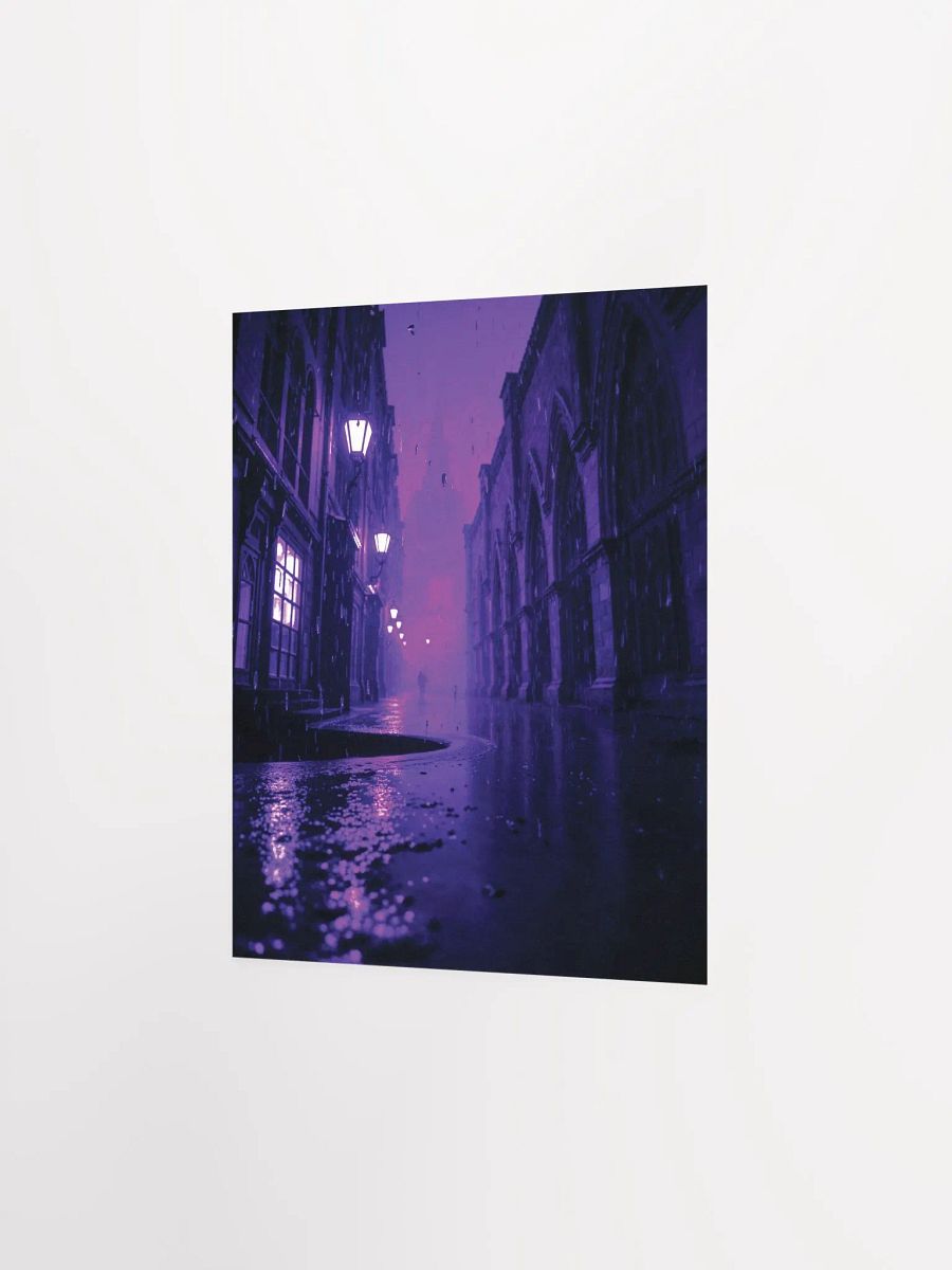 Gothic Alleyway Reflections Poster product image (18)