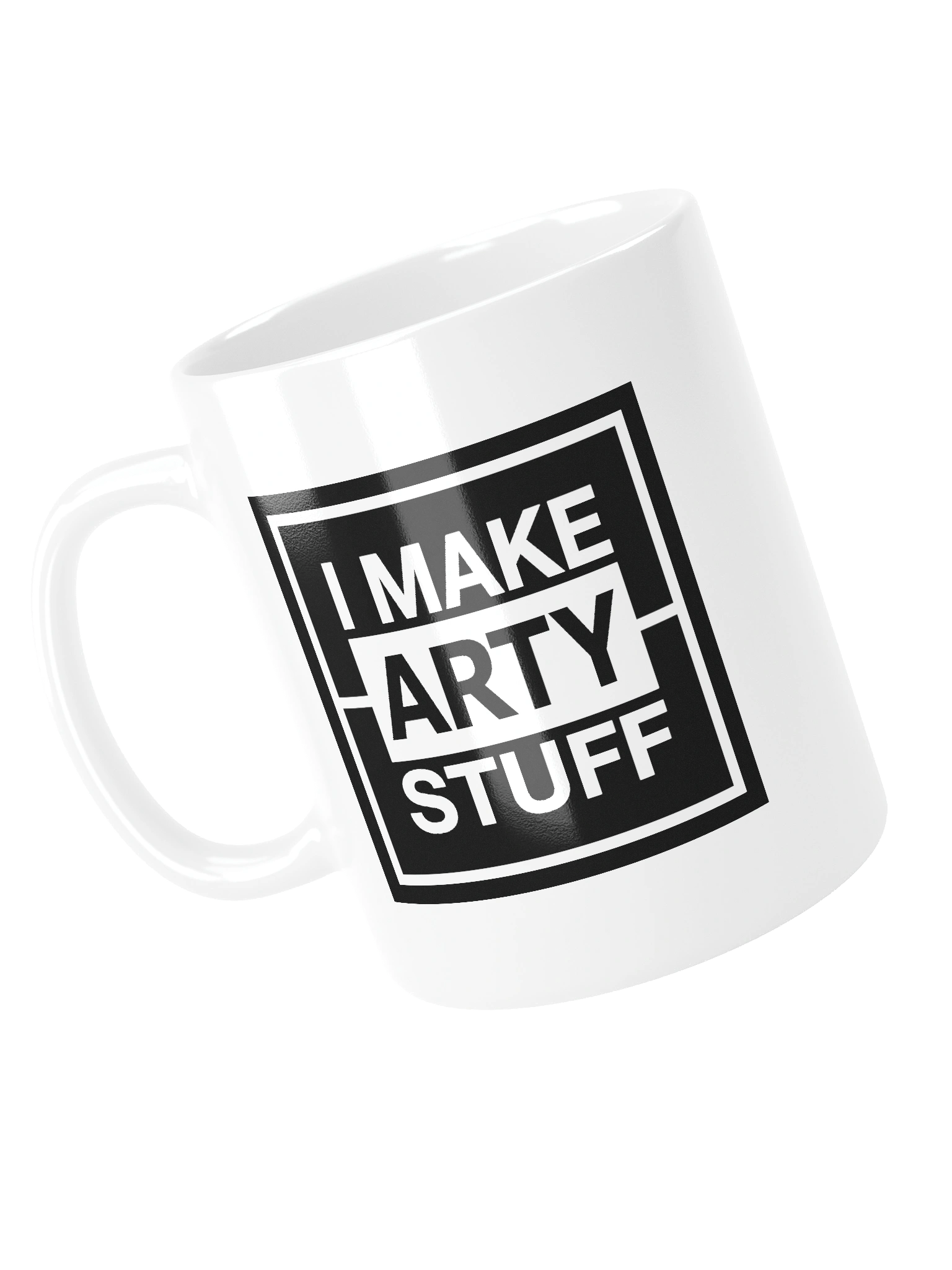 I Make Arty Stuff - Ceramic Mug product image (4)
