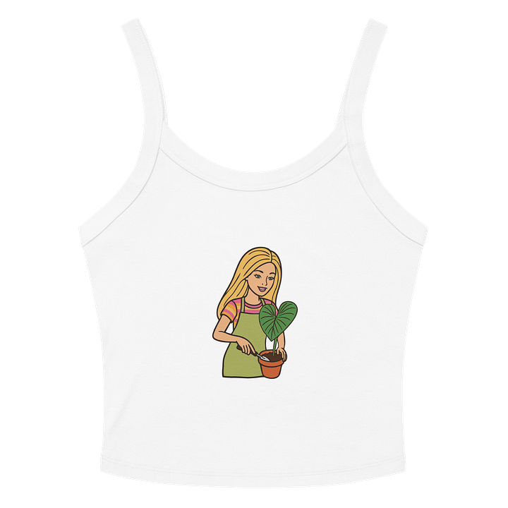 HOT GIRLS 💖 PLANTS - Mid-Length Tank product image (2)