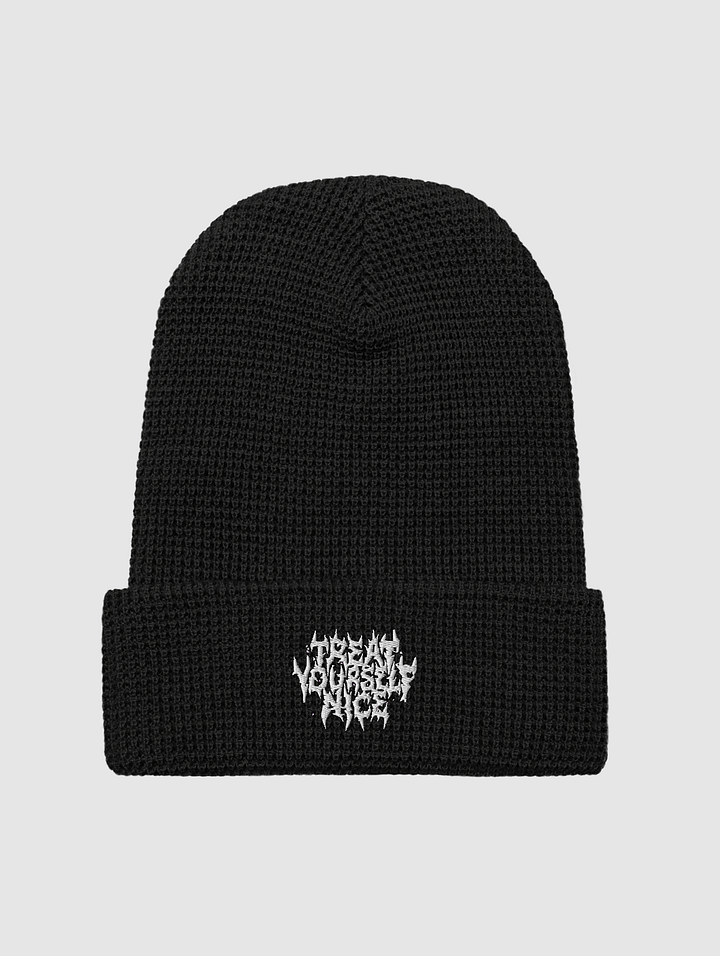 Treat Yourself Nice Waffle beanie product image (2)