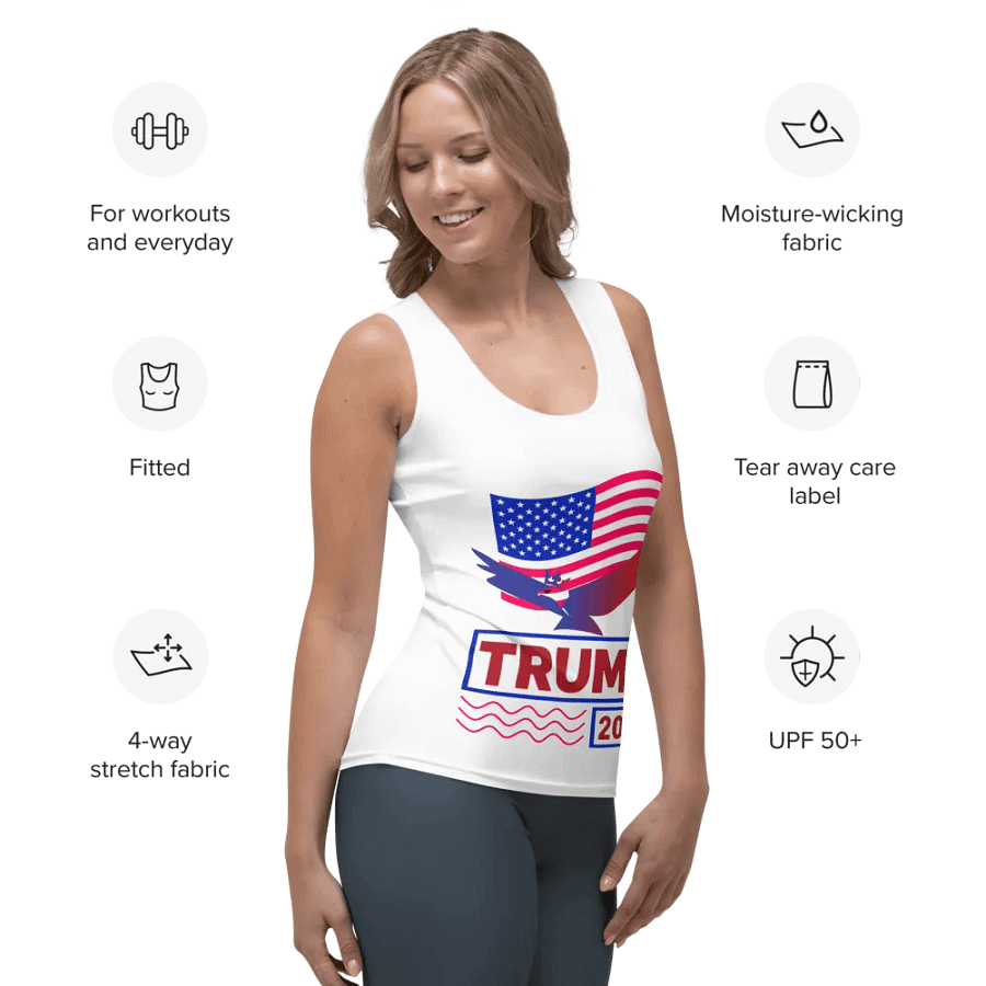 Patriotic Eagle 2024 Women's Tank Top product image (9)