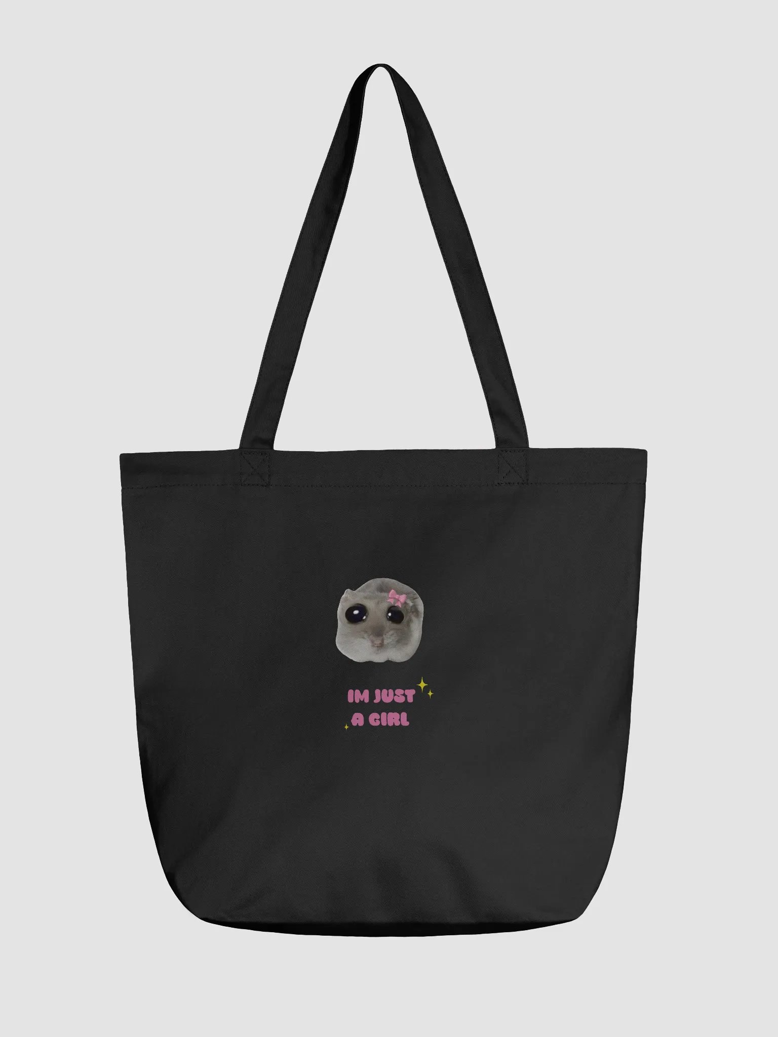 Cute & Eco-Friendly Tote: I'M JUST A GIRL product image (1)