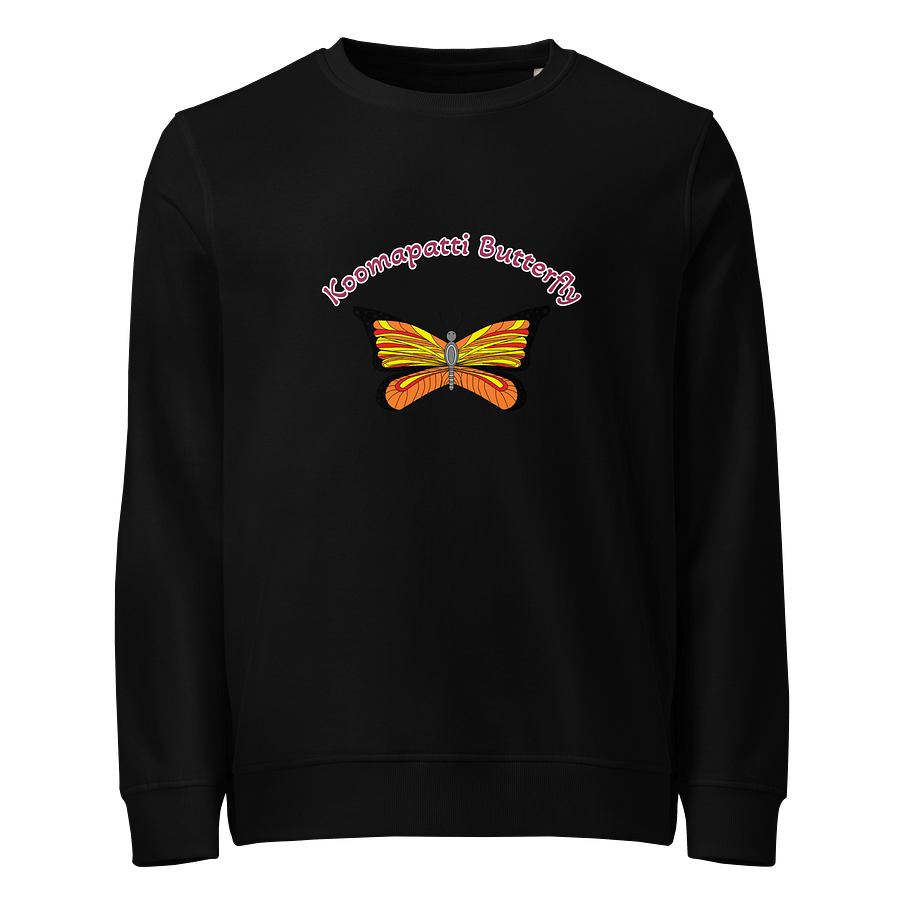 Koomapatti Butterfly Organic Sweatshirt product image (1)