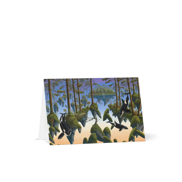 Orca Skyland Greeting Card product image (1)