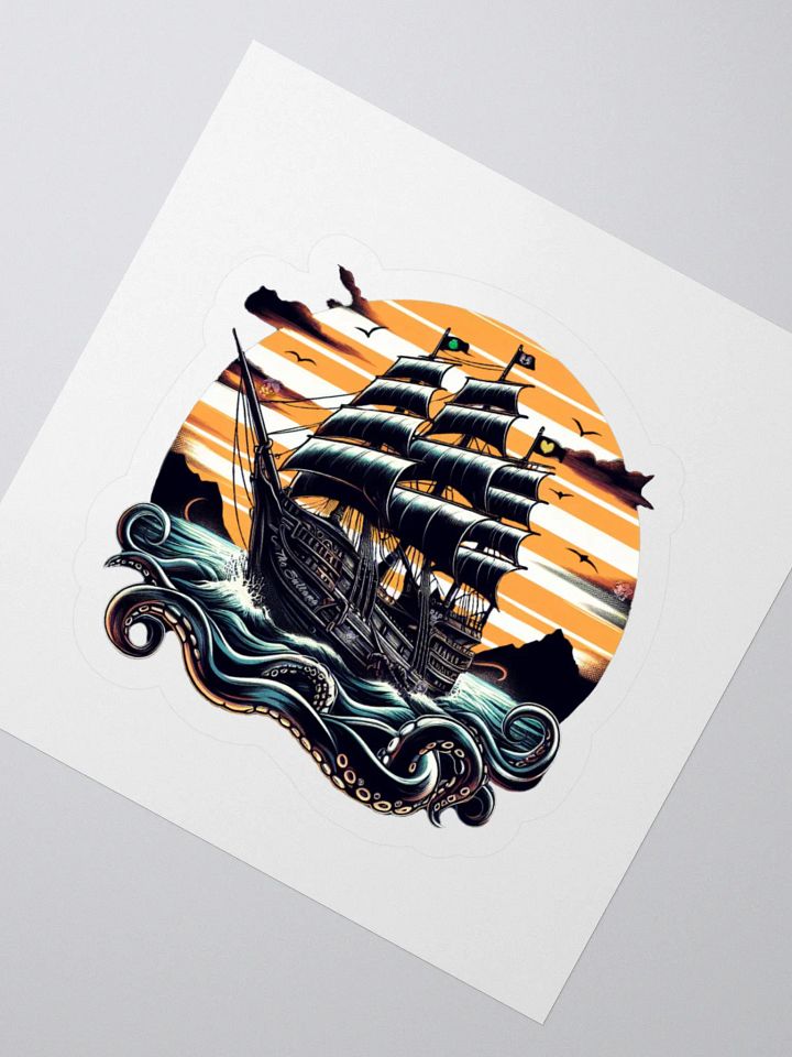 "The Sultana" Pirate Ship Sticker product image (3)