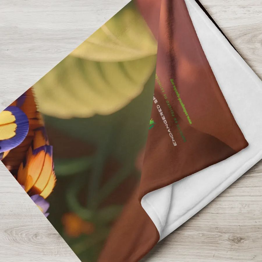 Endangered Species - Mexico - Monarch Butterfly Throw Blanket product image (6)