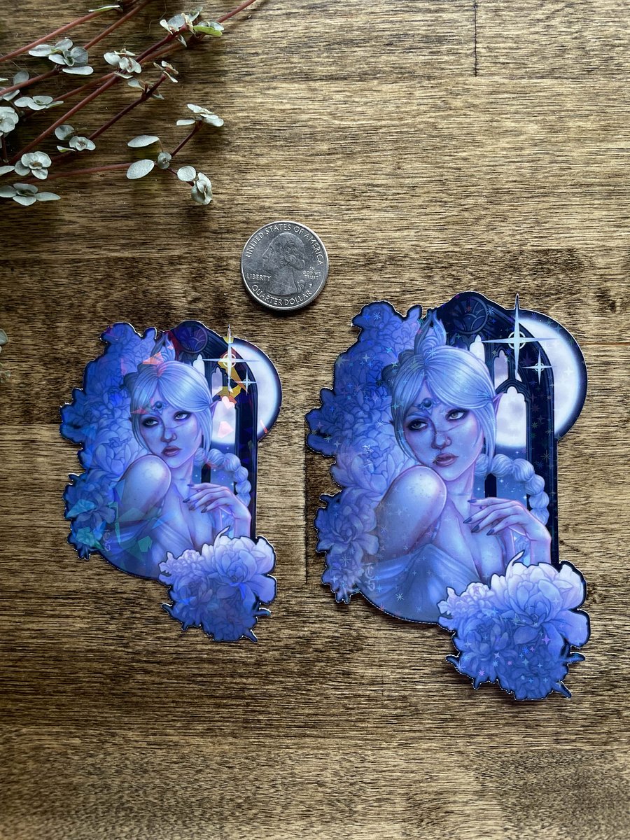 HOLO Shadowheart (Baldur’s Gate) Sticker product image (2)