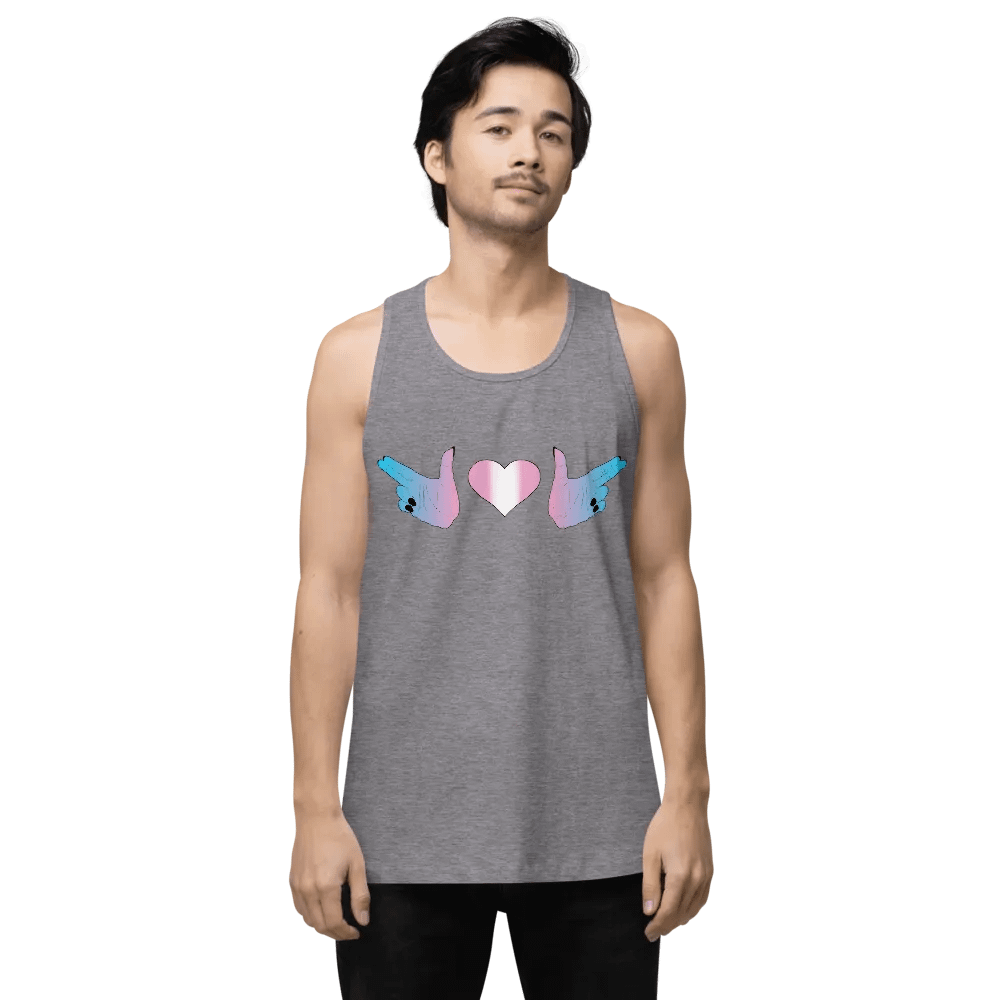 Finger Guns (trans flag) Tank M product image (9)