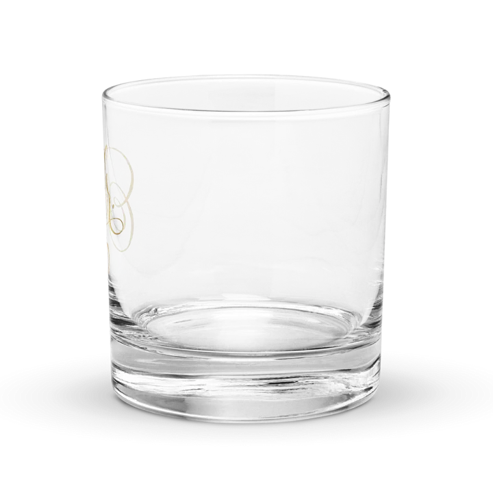 Elegant Gold 'Mr.' Rocks Glass product image (2)
