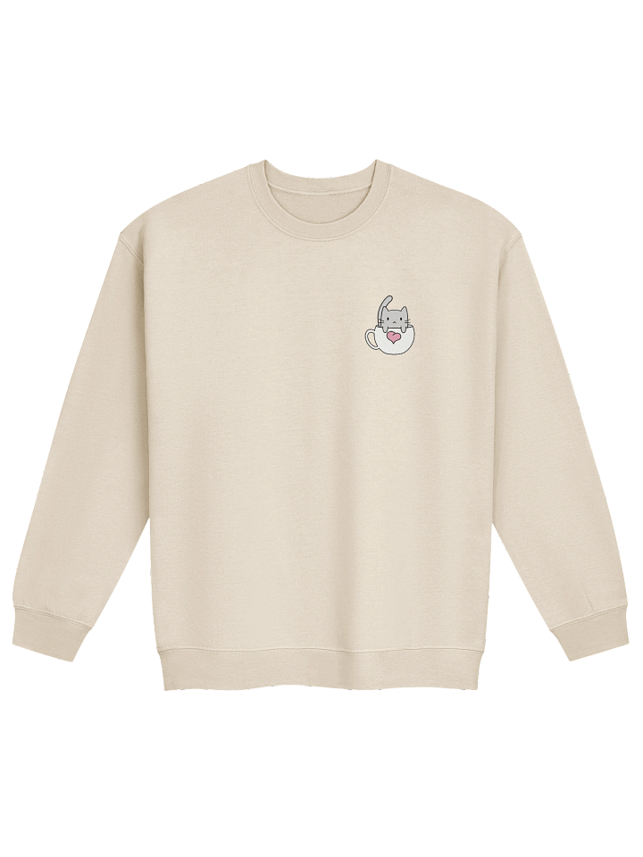 Softie's Café Logo Sweatshirt || Left Sided, Printed product image (1)
