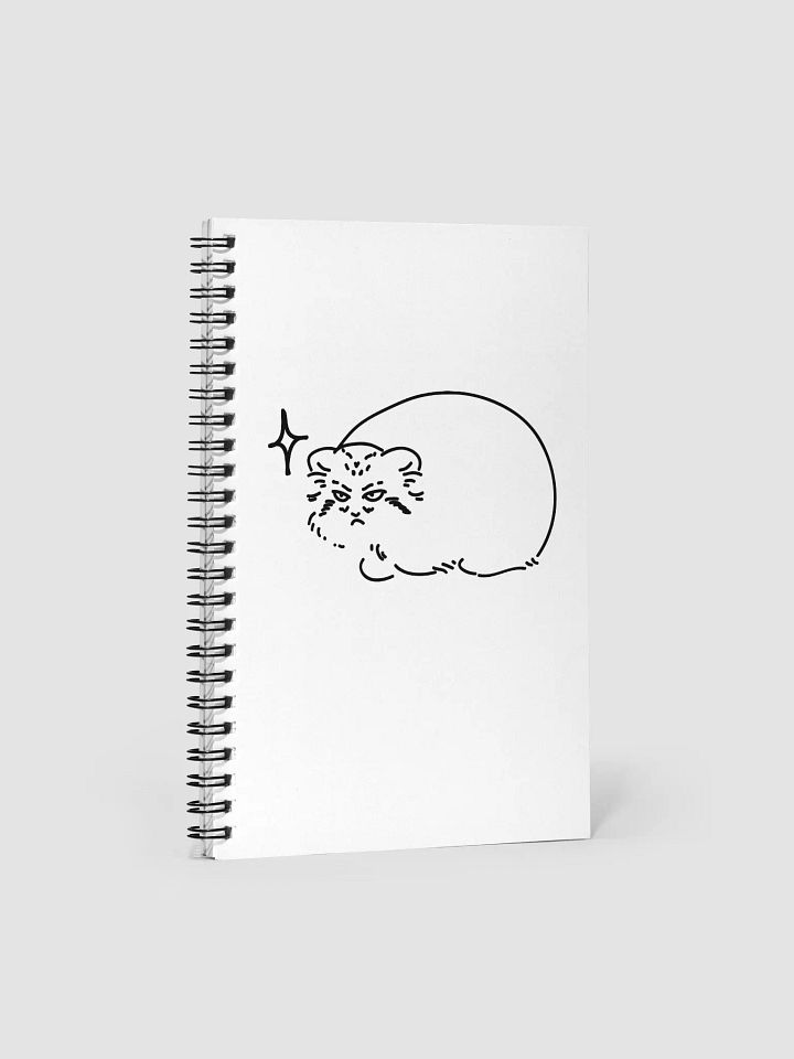 Grumpy Manul - Spiral Notebook product image (1)