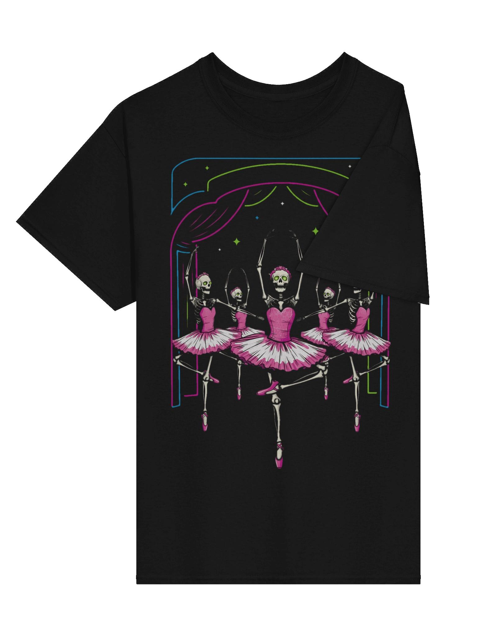 Skeleton & Ballerina Dance T-Shirt product image (12)