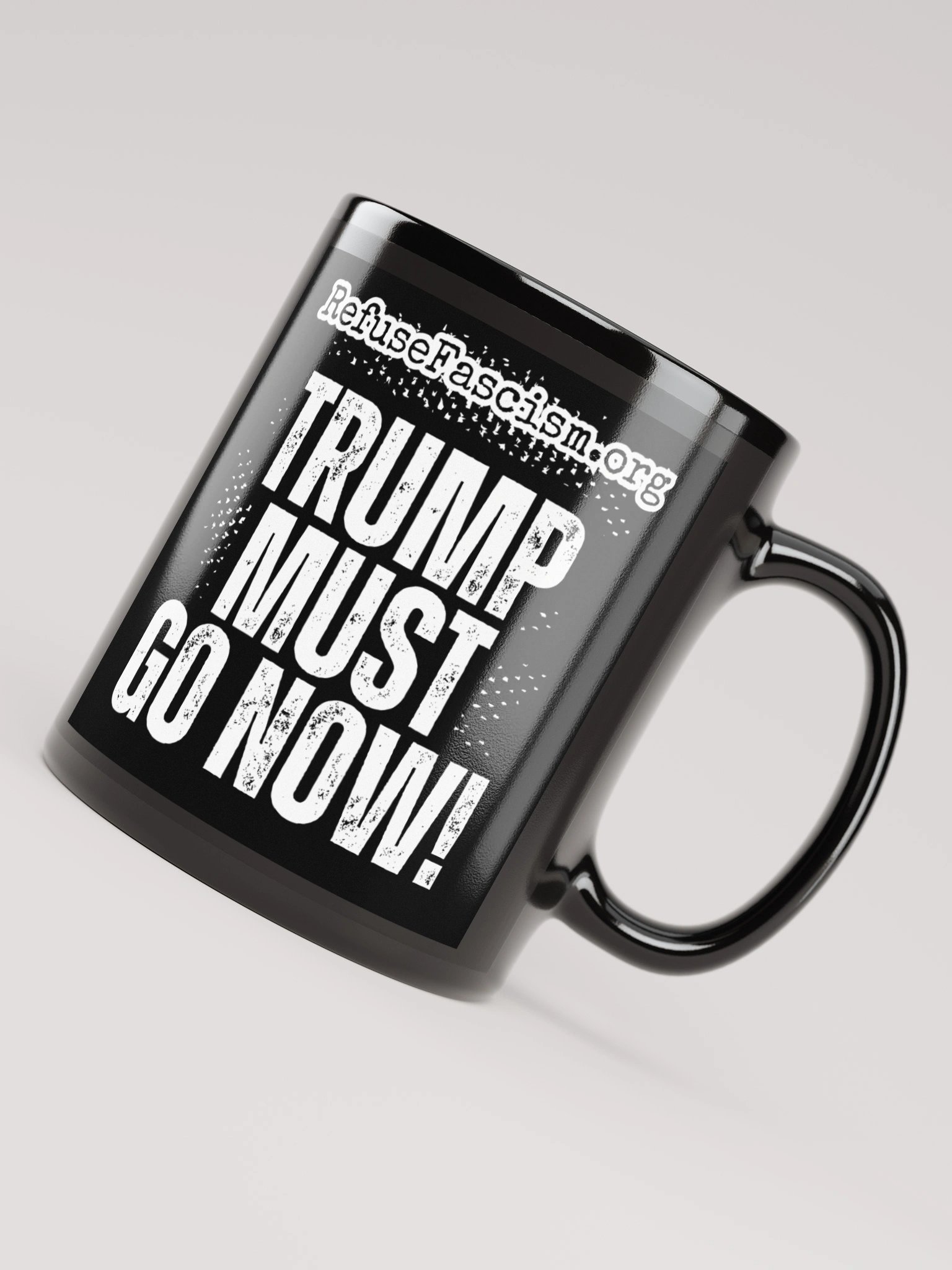 Trump Must Go Now Black Mug product image (4)