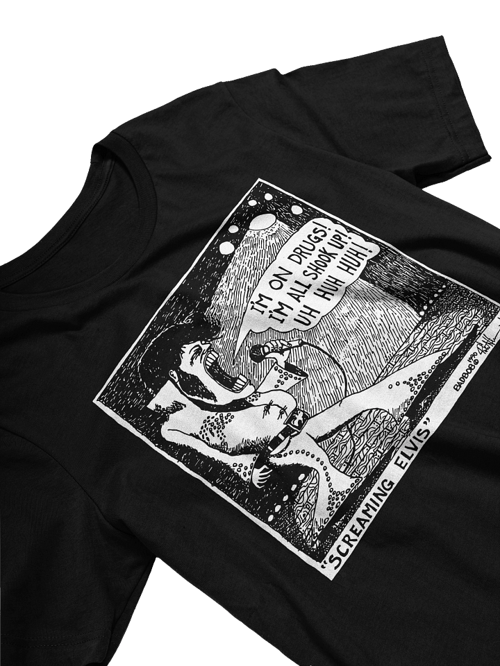 SCREAMING ELVIS TEE product image (1)