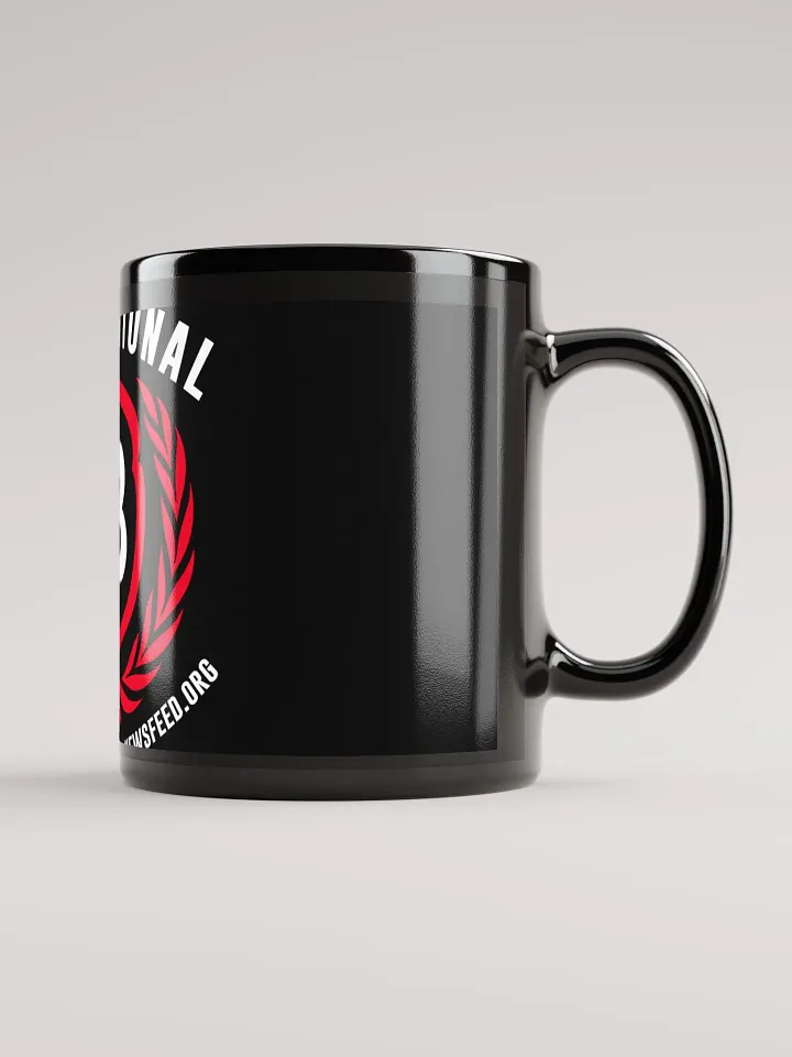 IFBNewsfeed.Org's BLACK GLOSSY MUG product image (1)
