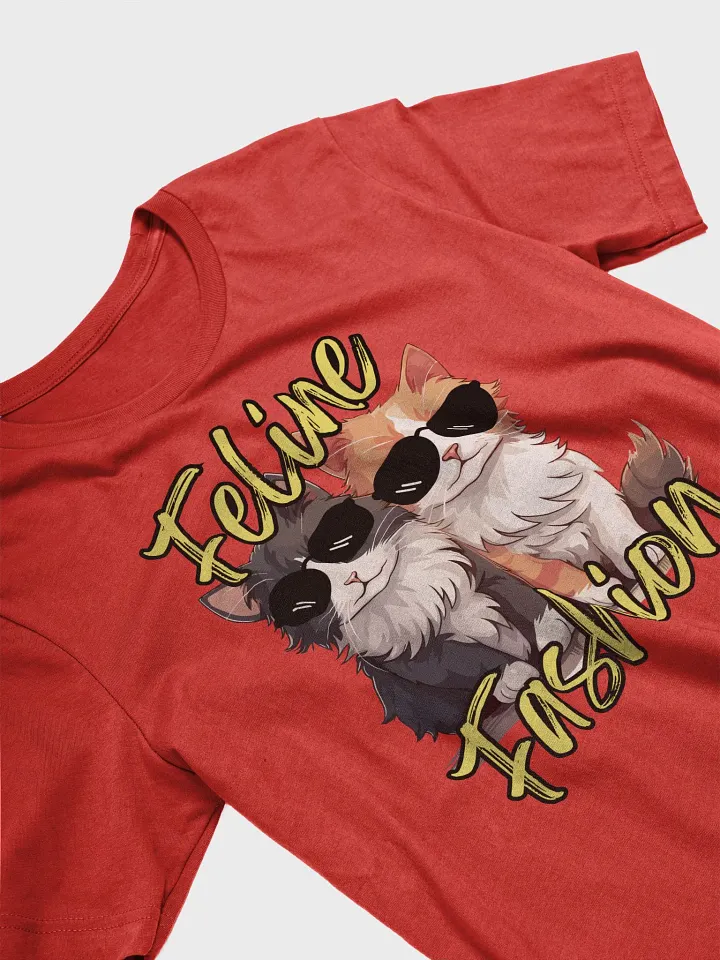 Feline Fashion Cool Cats Sunglasses Graphic Tee product image (49)