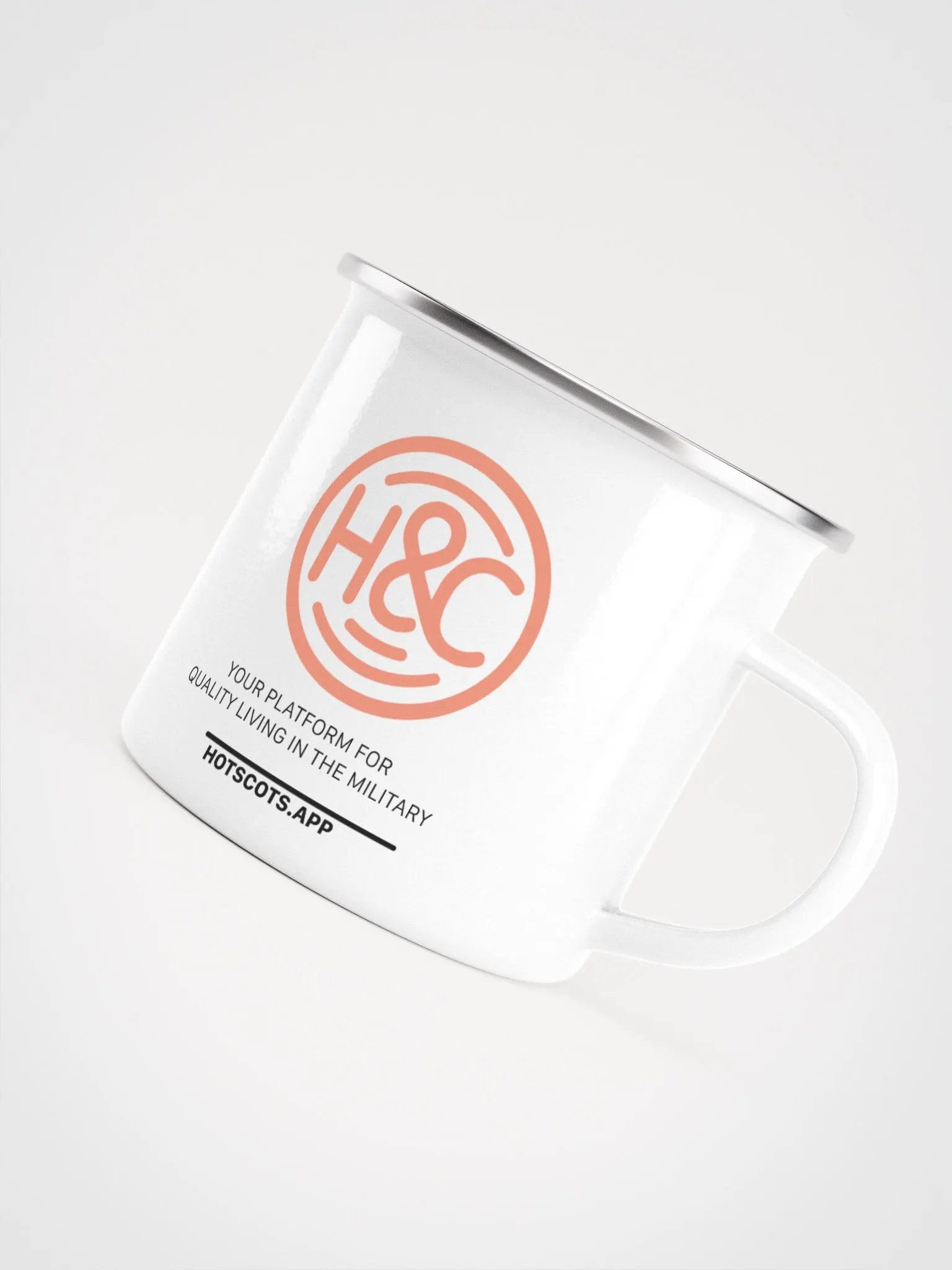 Hots&Cots Enamel Mug product image (2)