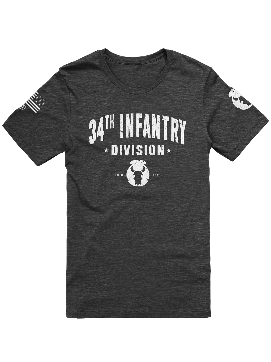 34th Infantry Division - Red Bull " Distressed" T-Shirt product image (1)