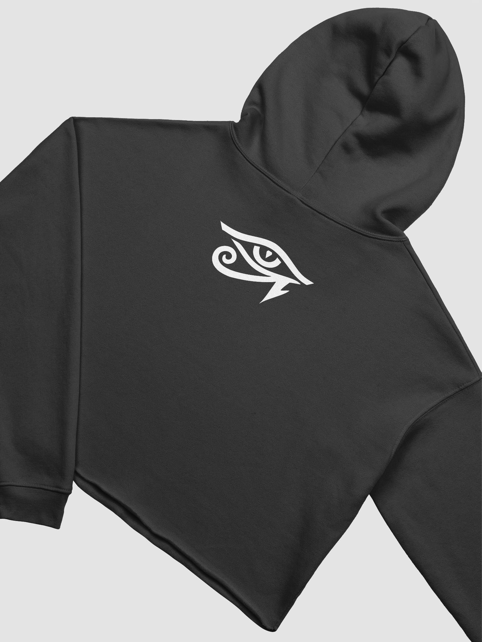 Black PHVRAOH Crop Hoodie product image (4)