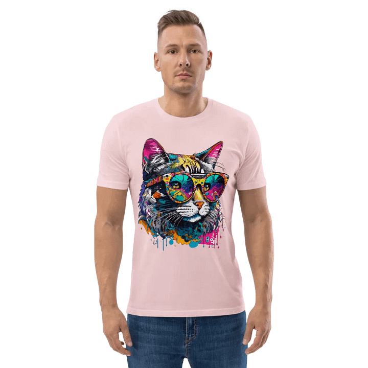Colorsplash Hippie Katze 2, Shirt product image (6)