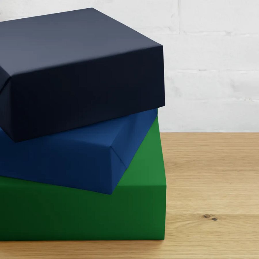 Color Block Dark Wrapping Paper product image (10)
