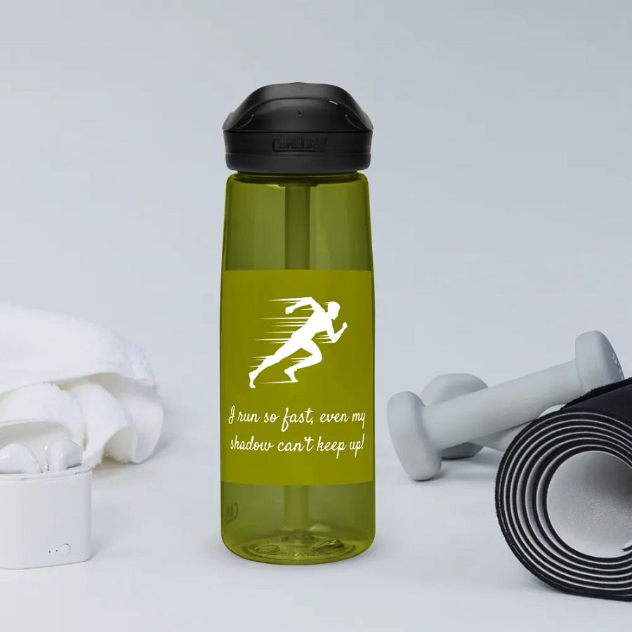 Speedy Shadow Runner Sports Water Bottle product image (12)