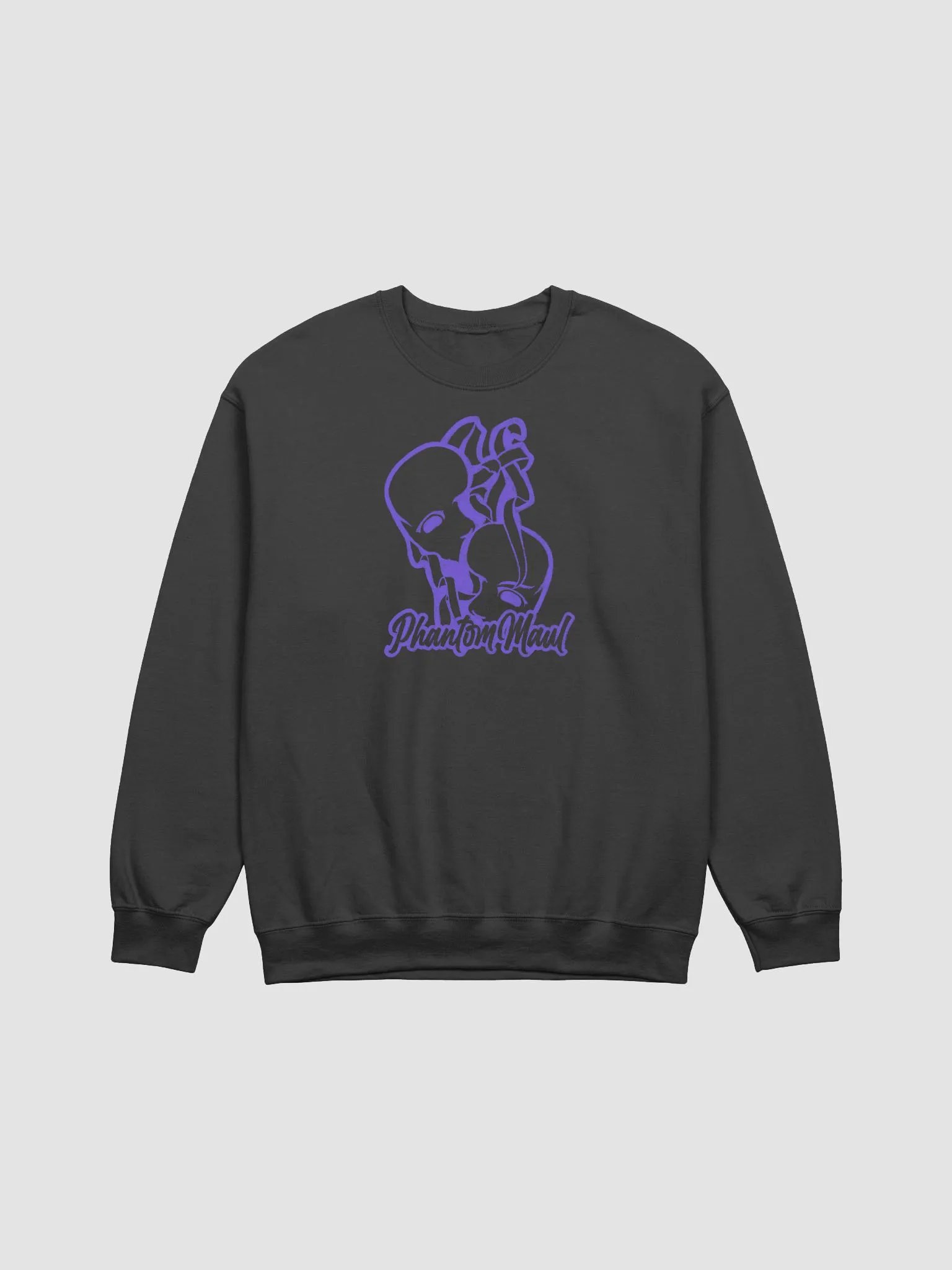 Dark Purple Logo Crew Neck product image (2)
