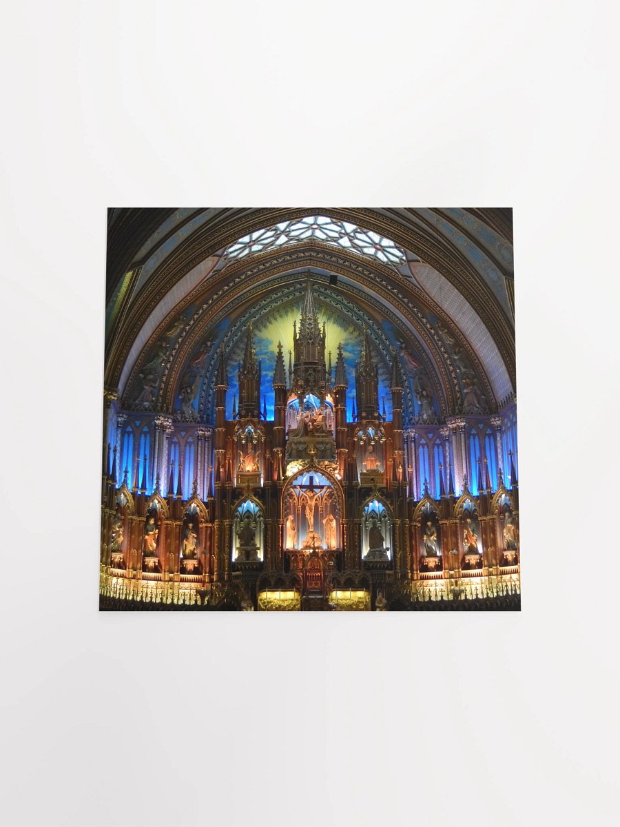 Montreal - Notre Dame Basilica interior - print/poster product image (11)