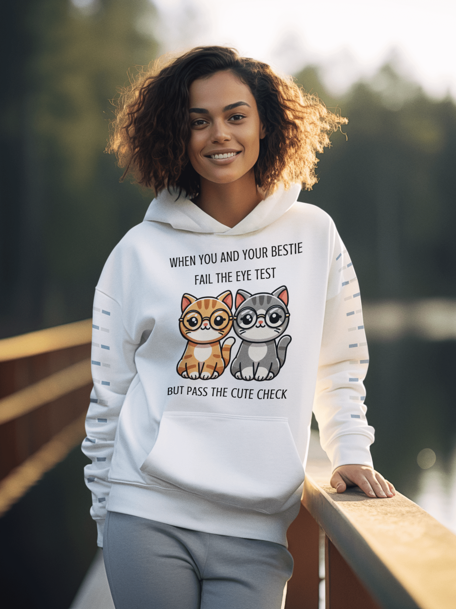 Cute Check Hoodie product image (7)