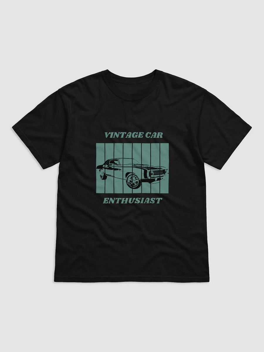Vintage Car Enthusiast T-shirt - 100% Cotton product image (3)