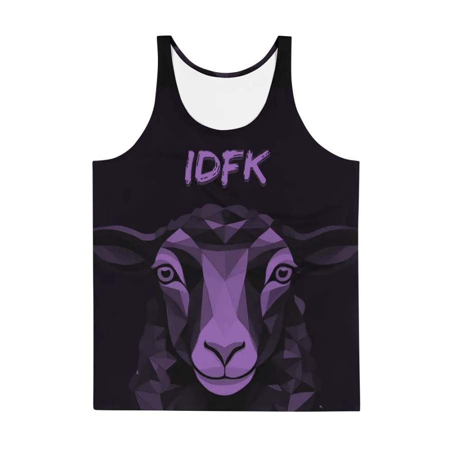 IDFK Black Sheep Full Purple Tank Top product image (3)