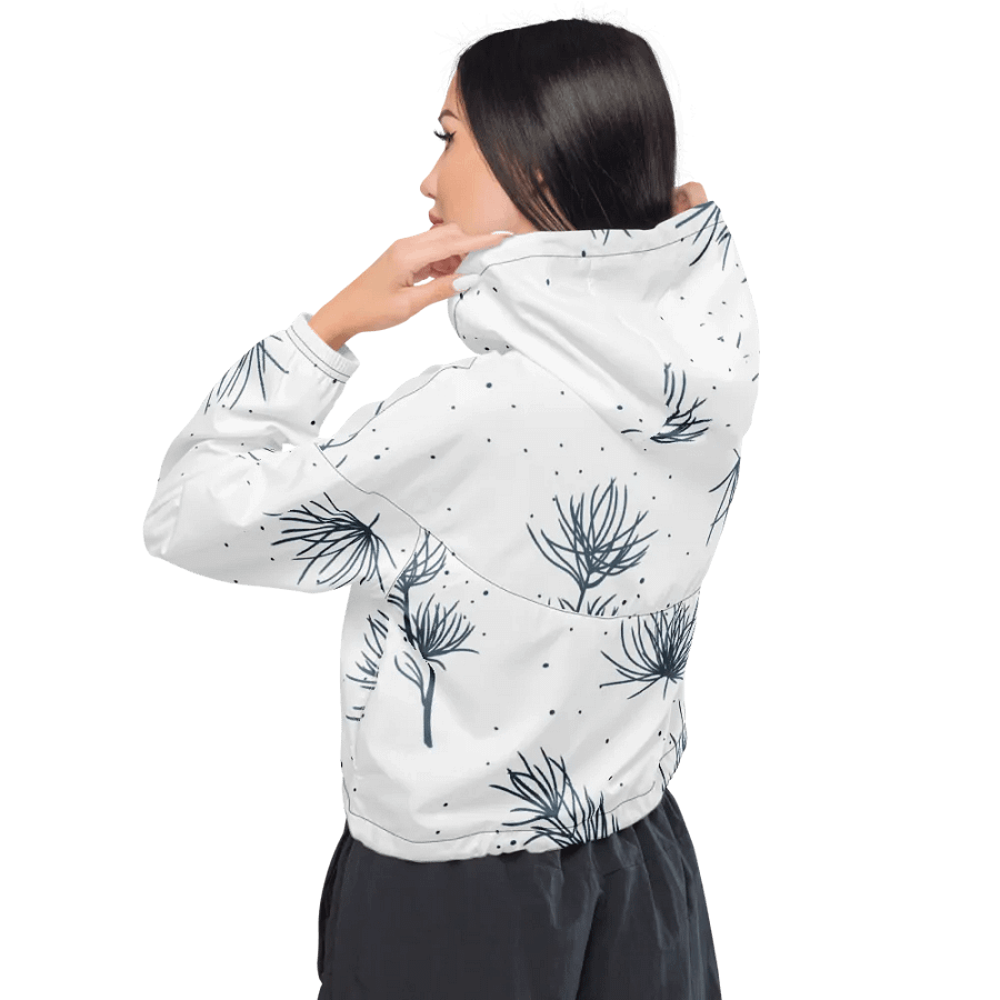 Pine Branches Breeze Women's Windbreaker product image (3)
