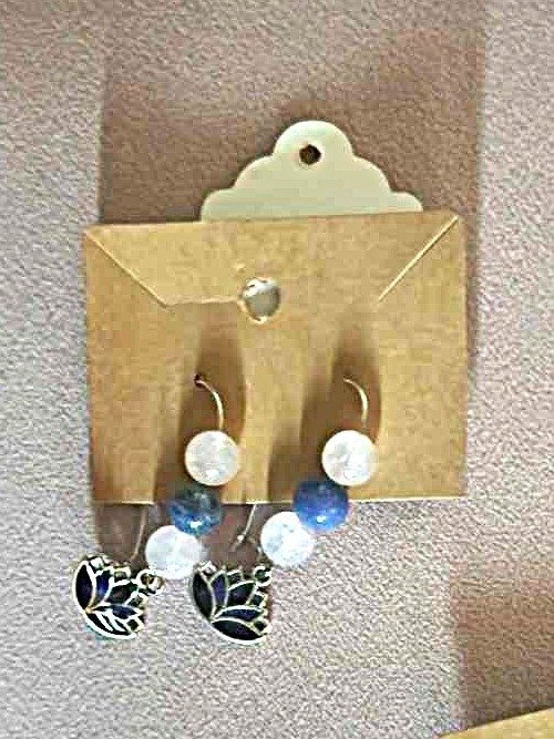 crystal hoop earrings product image (5)