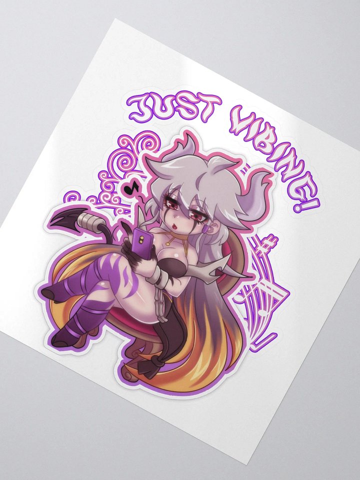 Just Vibing Sticker product image (2)
