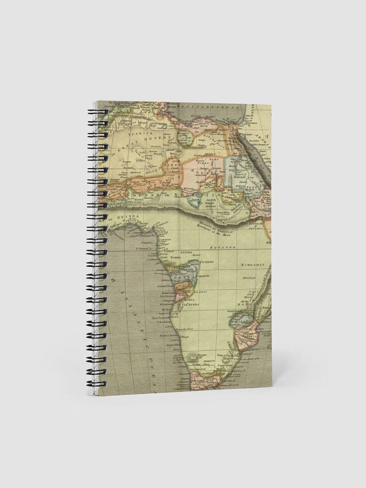Africa Vintage Maps Spiral Book product image (1)
