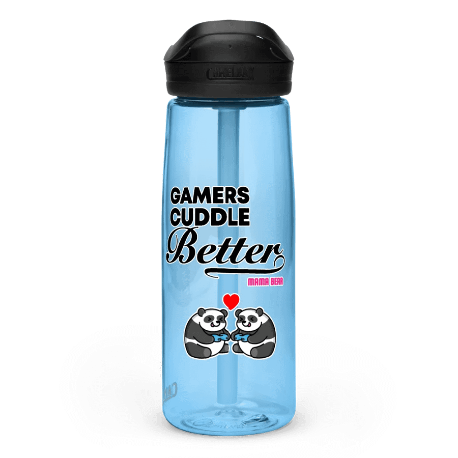 Gamers Cuddle Better Sports Water Bottle product image (13)