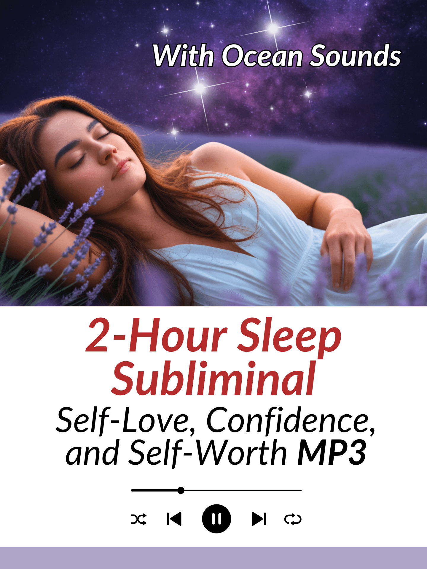 2-Hour Sleep Subliminal: Enhance Self-Love, Confidence & Self-Worth | Download Audio MP3 product image (1)