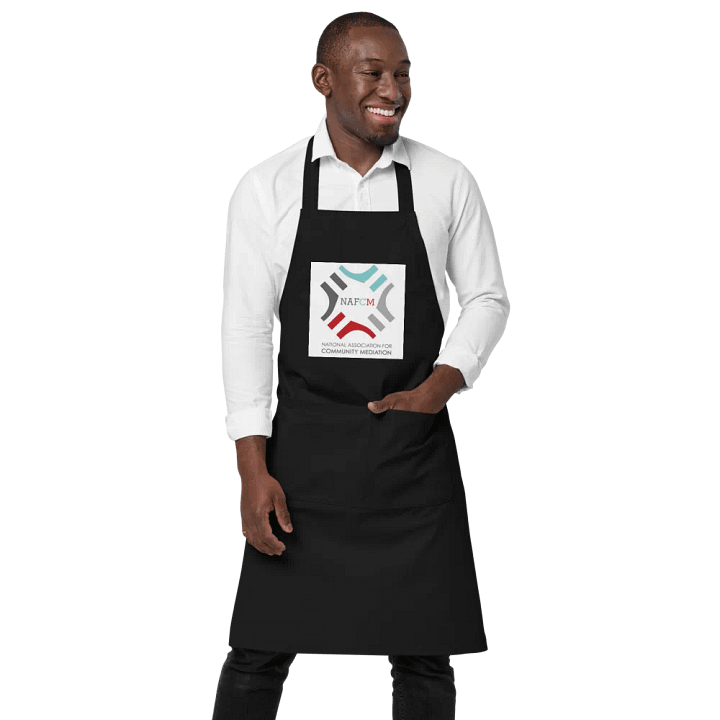 NAFCM Logo Organic Cotton Apron product image (1)