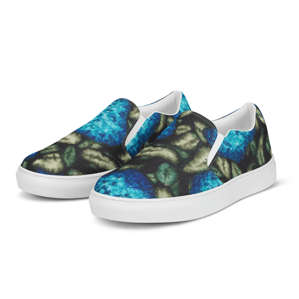 HYDRANGEAS IV women's slip-on canvas shoes product image (3)