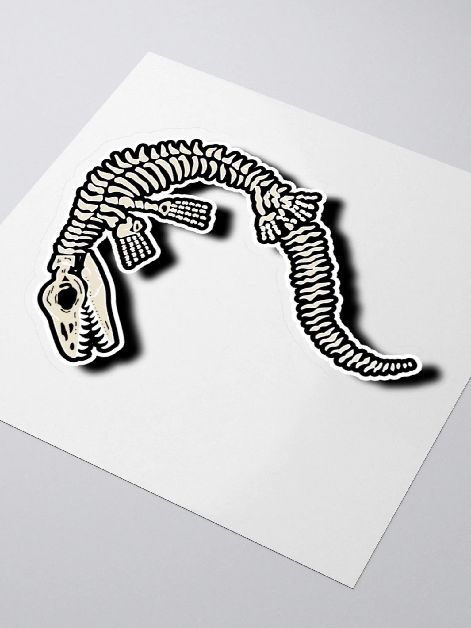 Mosasaur Skeleton Sticker product image (4)