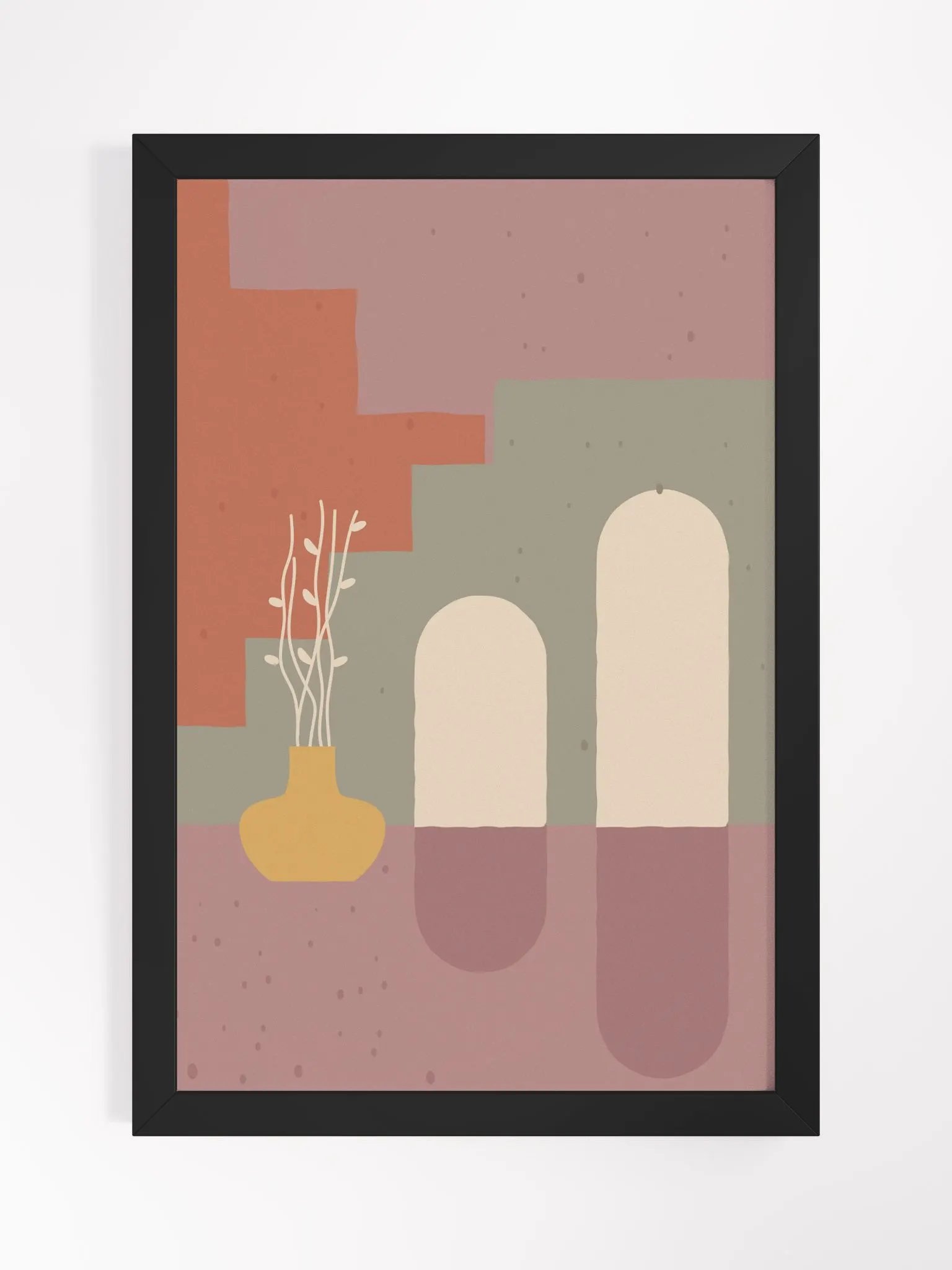 Minimalist Vase and Arch Abstract Poster product image (5)