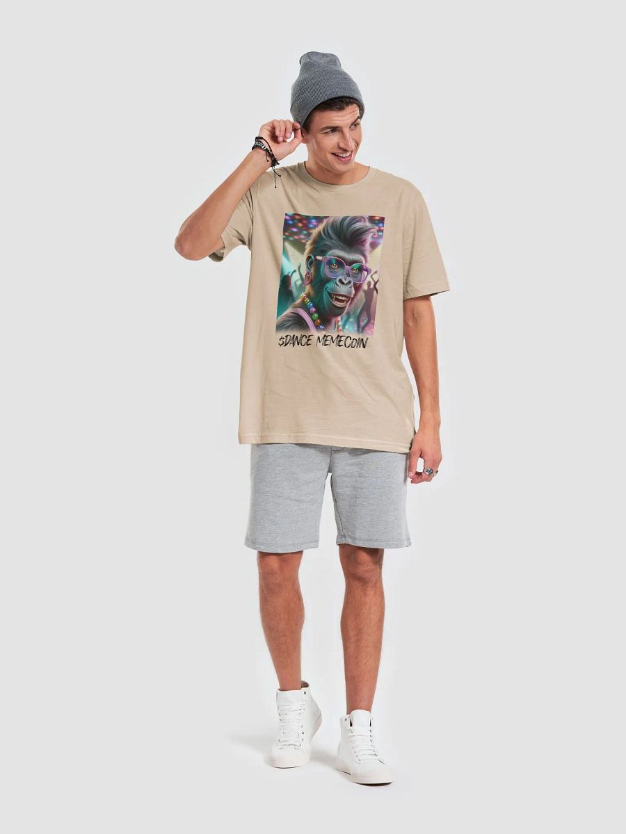 APE NANA - DANCE MEMECOIN - PREMIUM TEE - TAN product image (1)